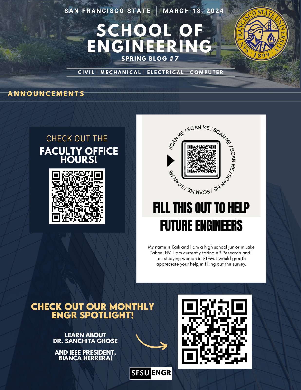 Weekly Emails School of Engineering